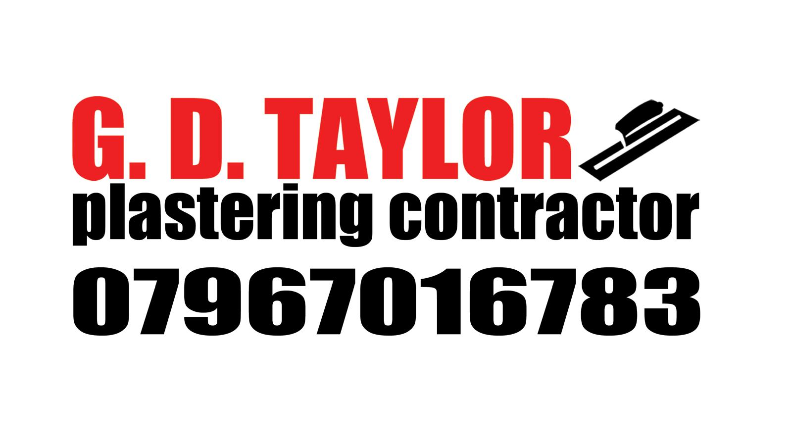 Gary Taylor Plastering Sponsor Logo